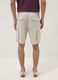 Wei&szlig;e Cargo-Bermudas aus reiner Baumwolle, Regular Fit_2