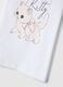 T-shirt branca de puro algod&atilde;o corte regular com estampa para menina_3