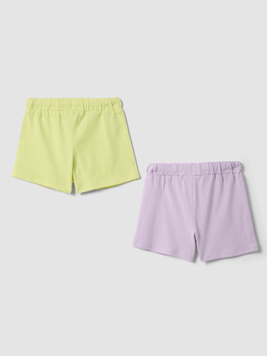 2er-Pack Shorts in Violett aus reiner Baumwolle_1