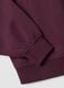 Purple cotton-blend crew-neck sweatshirt_1