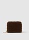 Brown Wallet with Zip_0