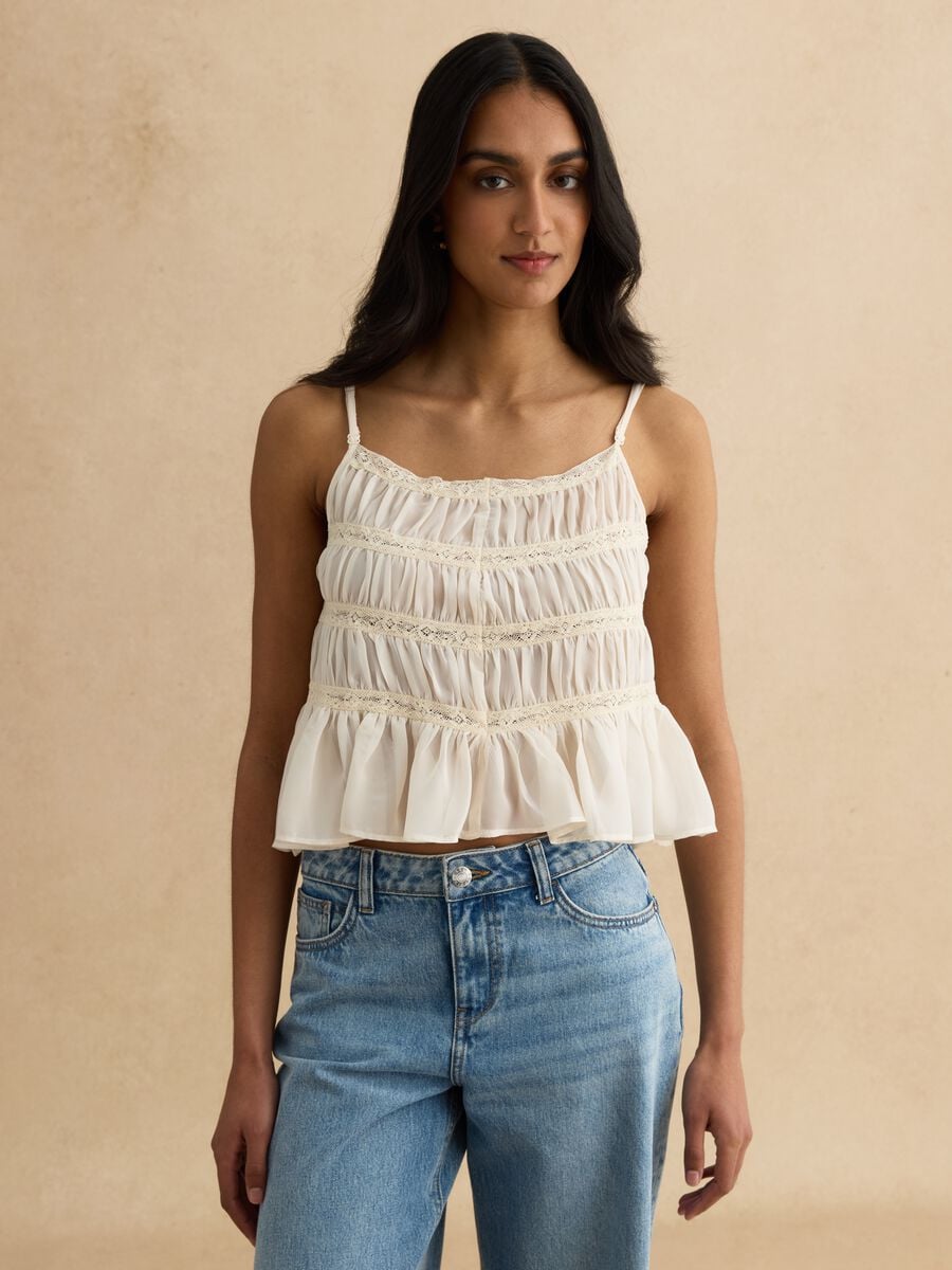 Beige top without buttons_1