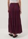 Long purple skirt in pure viscose_2