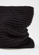 Ribbed neck warmer in lurex_2