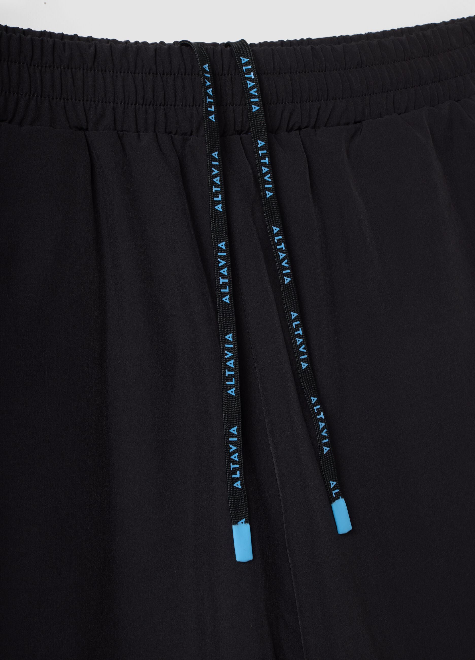 Black easy-dry stretch shorts ALTAVIA RUNNING