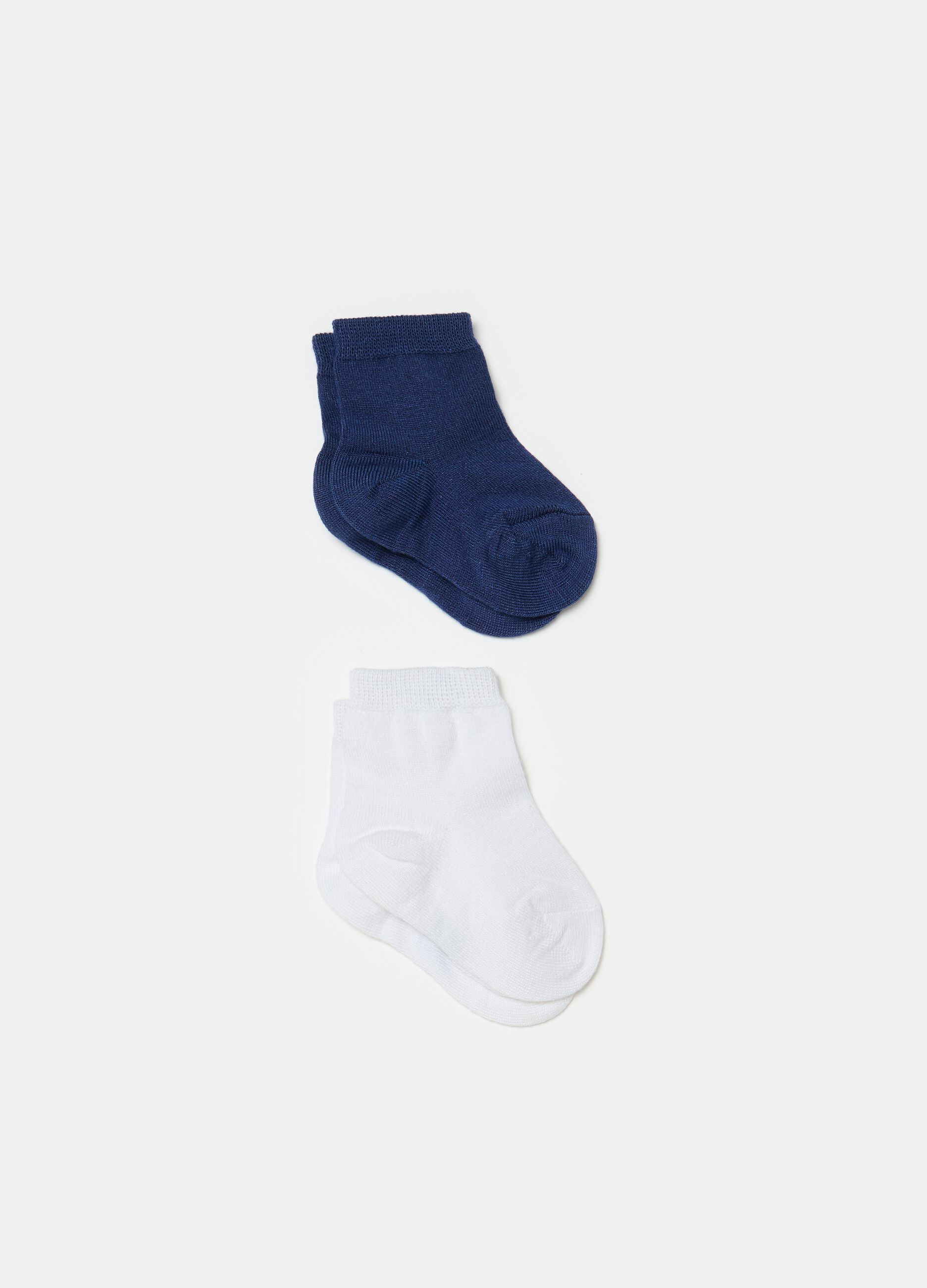 Two-pack socks in bamboo viscose
