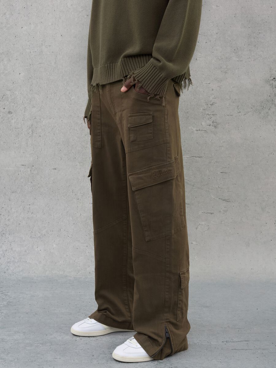 Cargo Pants Military Green_1