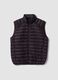 Purple Ultralight padded gilet with zip_0