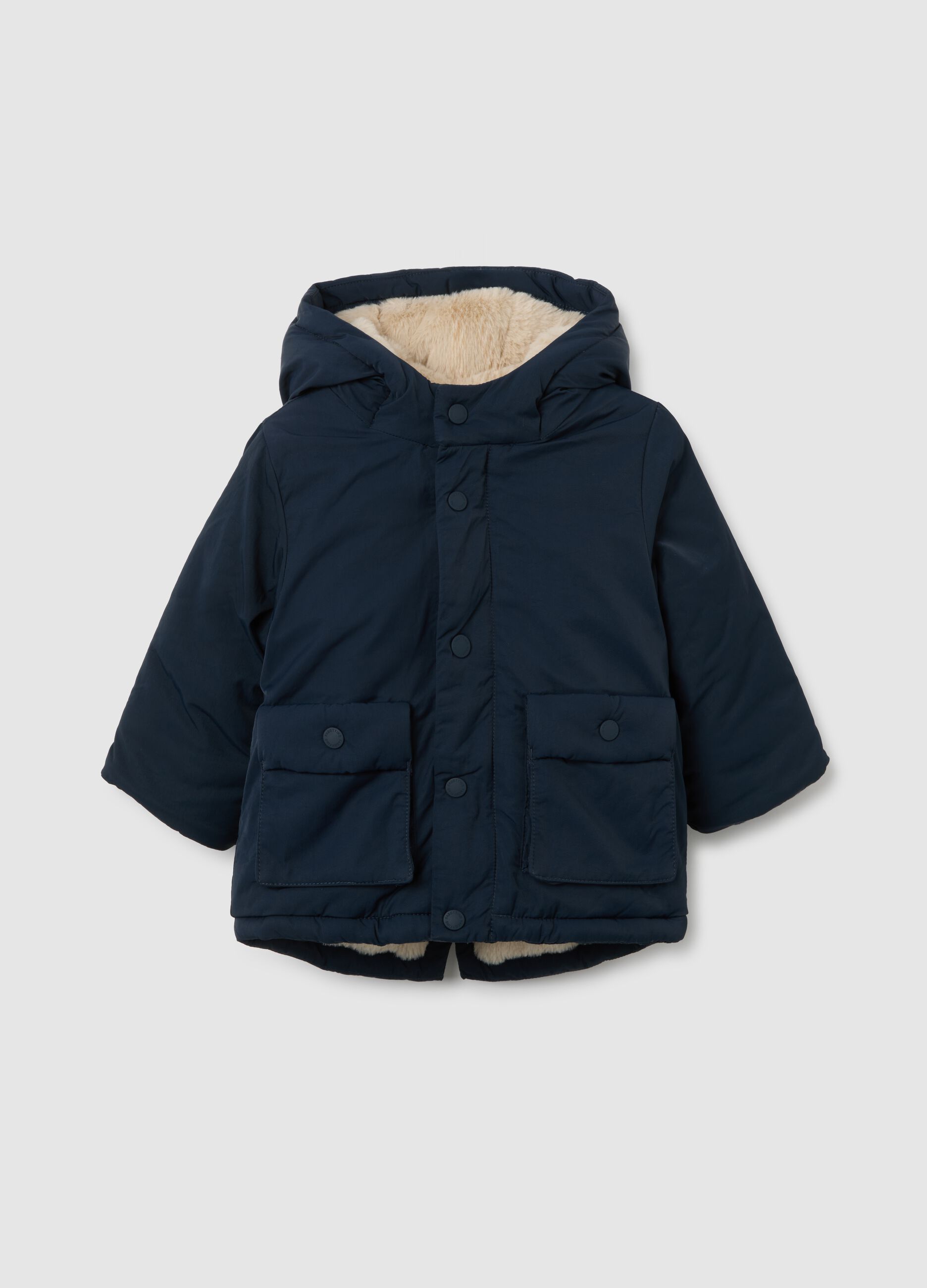 Blue Children's Regular Fit Jacket