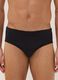 Schwarzer Slip aus Bio-Baumwolle_1