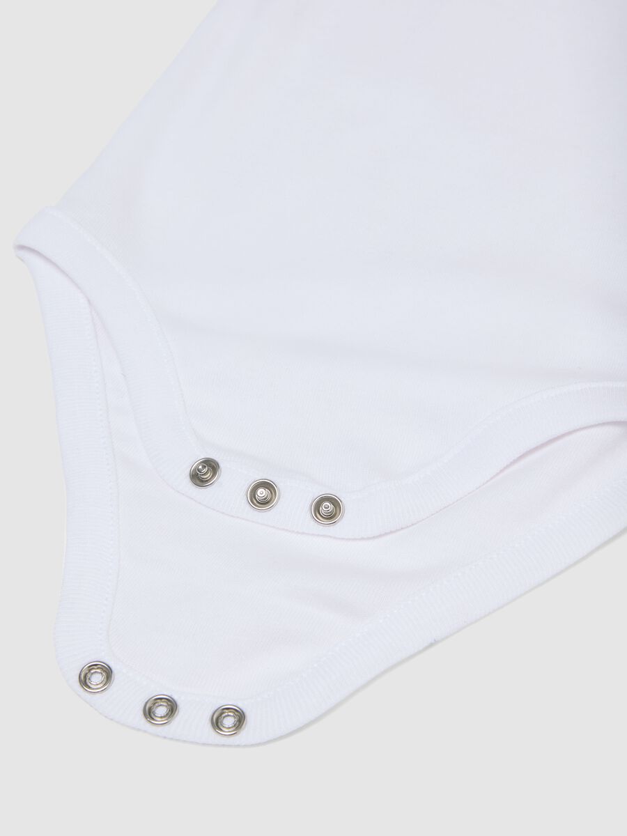 Baby multicolour pure cotton bodysuit tripack with fruit_3