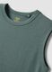 Green organic cotton vest top_2