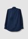 Blue regular-fit shirt with button-down collar, easy-iron_5