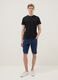 Black pure cotton short sleeve T-shirt regular fit_1
