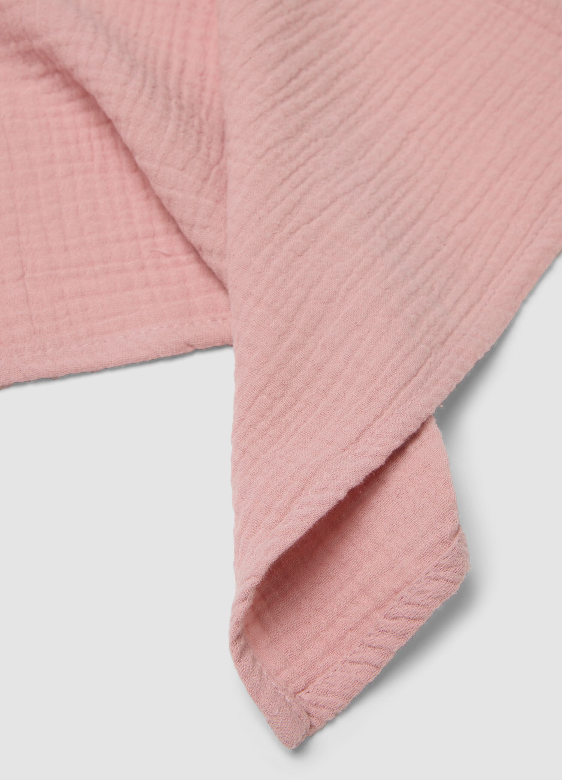 Pack de 3 fraldas de ombro multicolor em algod&atilde;o puro para beb&eacute;