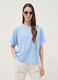 Light blue linen and viscose-blend blouse, regular fit_2