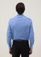 Light Blue Slim-Fit Cotton-Blend Shirt with Cutaway Collar_2