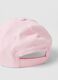 Pink pure cotton girl cap with Minnie_2