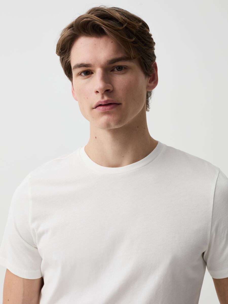 Two-pack T-shirts with round neck_0