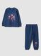 Pigiama blu in puro cotone organico con stampa MARVEL Spider-Man_0