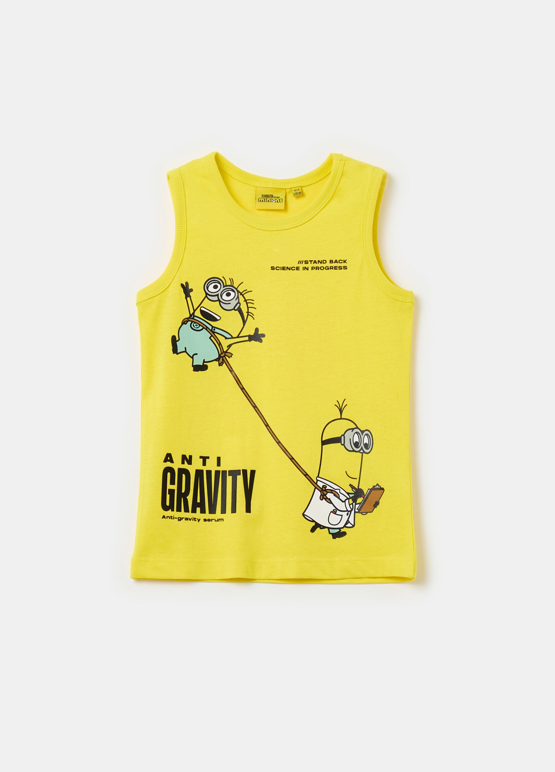Tank top with Minions print