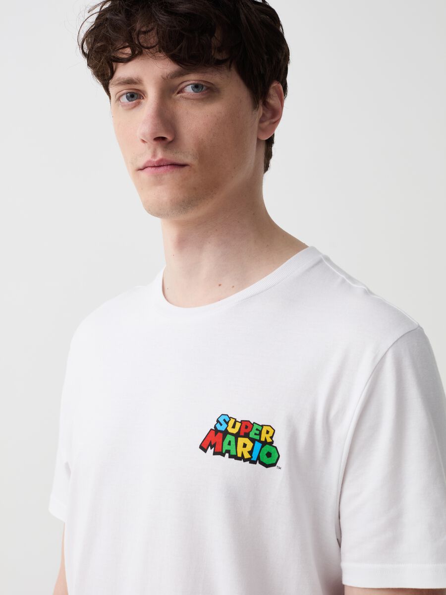 T-shirt in cotone con stampa Super Mario™_2