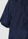Navyblaue wattierte Jacke mit Kapuze_3