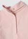 Maglietta rosa in cotone organico elasticizzato con stampa regular fit_3