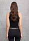 Schwarzes Tanktop mit Mock Neck_1