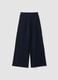 Blue stretch wide-leg trousers ALTAVIA STUDIO_5