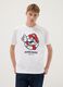 White short-sleeved pure cotton regular-fit T-shirt_0