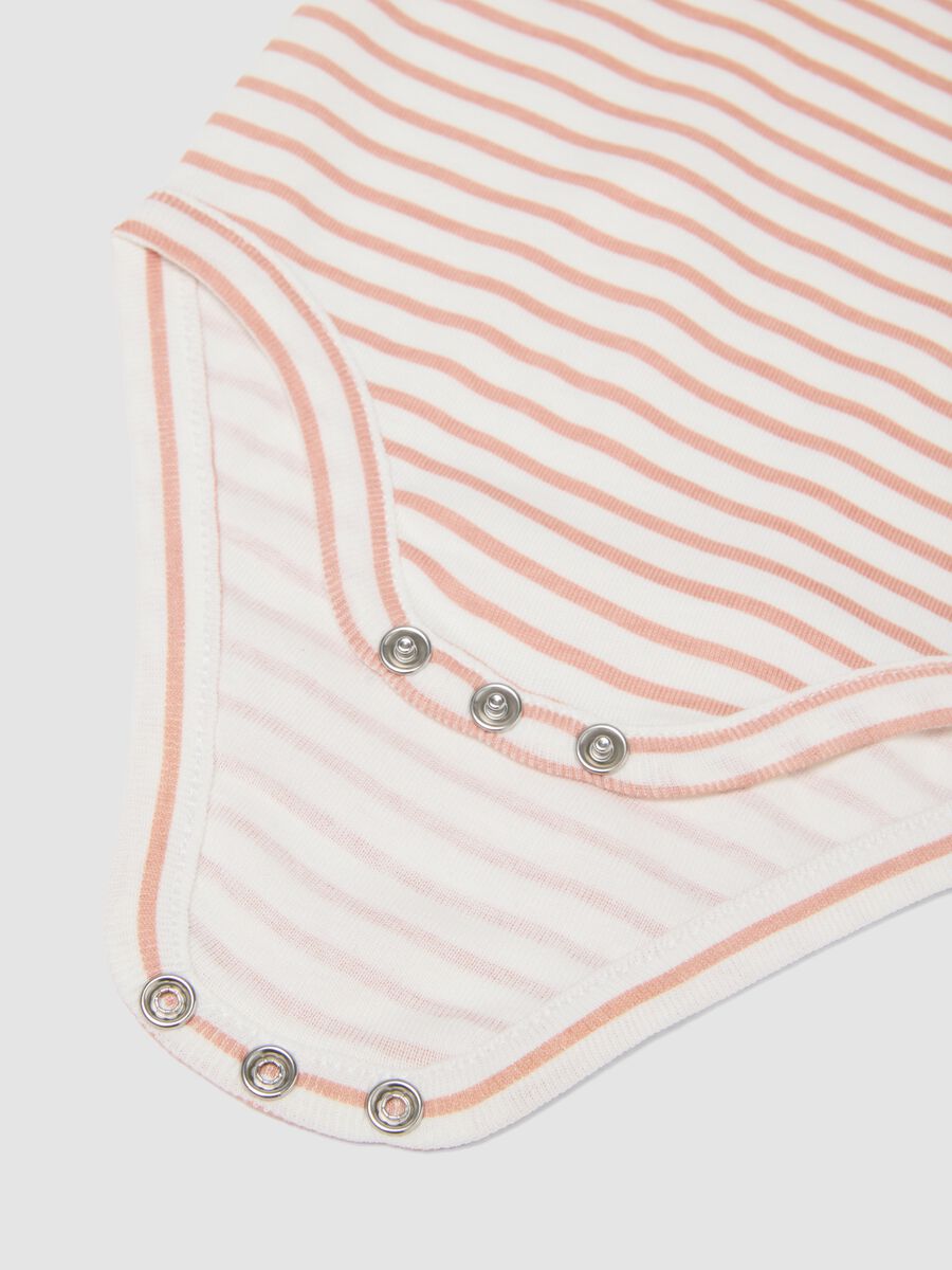 3-pack multicolour sleeveless organic cotton baby bodysuits_3