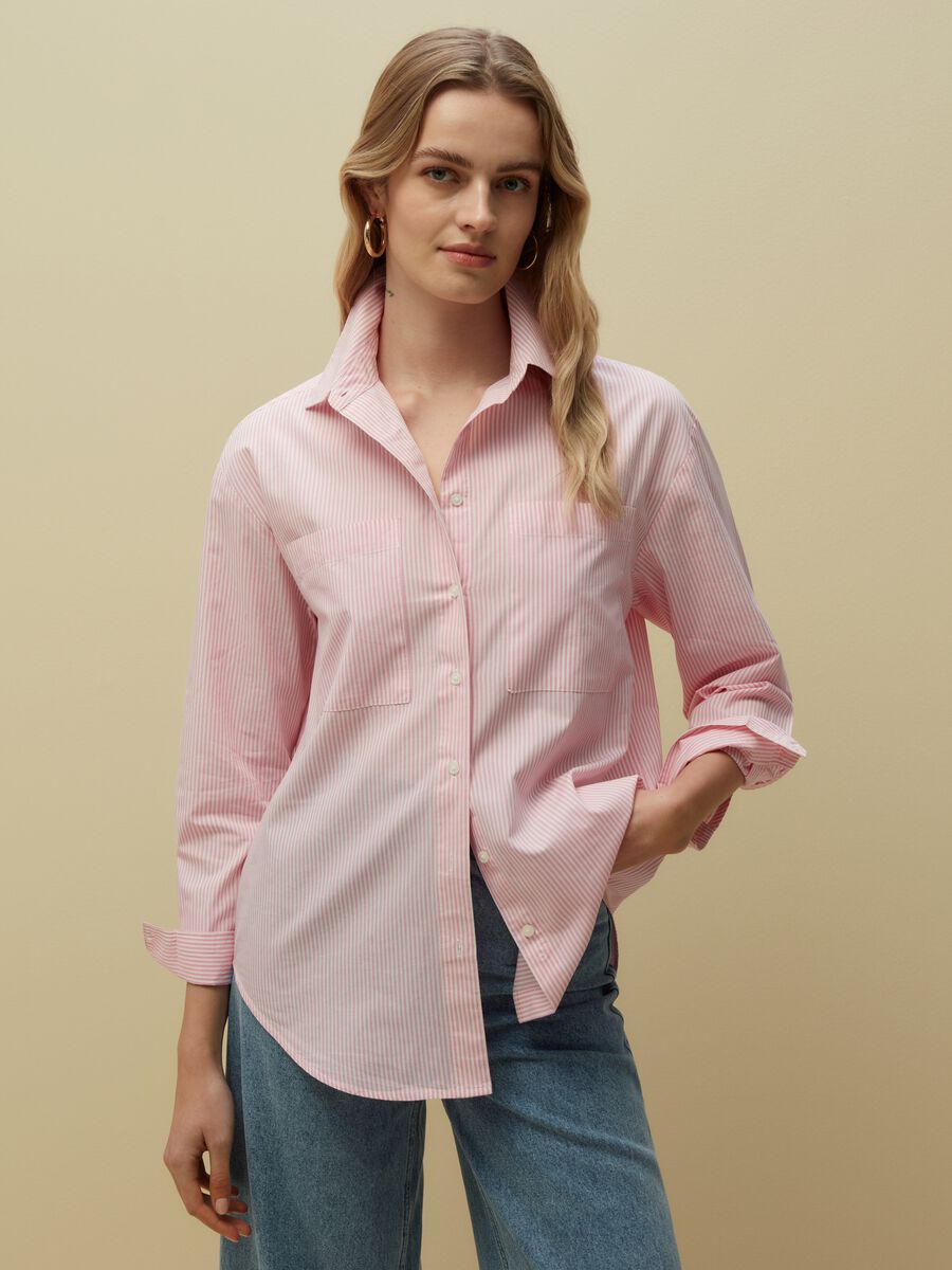 Relaxed fit shirt with pockets_0