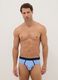 Multipack of multicolour stretchy cotton briefs in regular fit_0