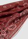 Red bandana in pure cotton_2