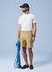 Bermuda cargo ALTAVIA SAILING beige en pur coton_0