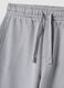 Graue Joggerhose aus reiner Baumwolle_2
