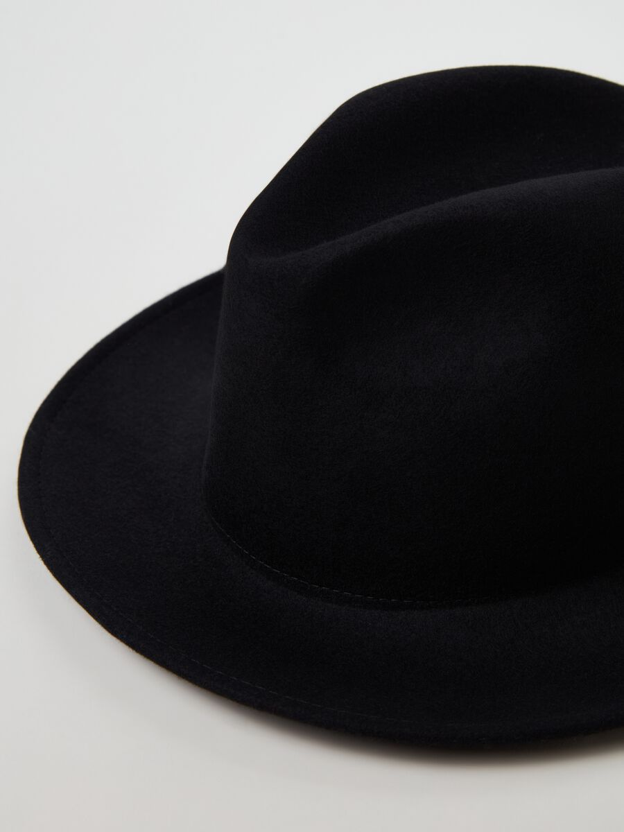 Fedora hat in wool_1