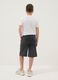 Grey cotton-blend oversized-fit boys' shorts_1