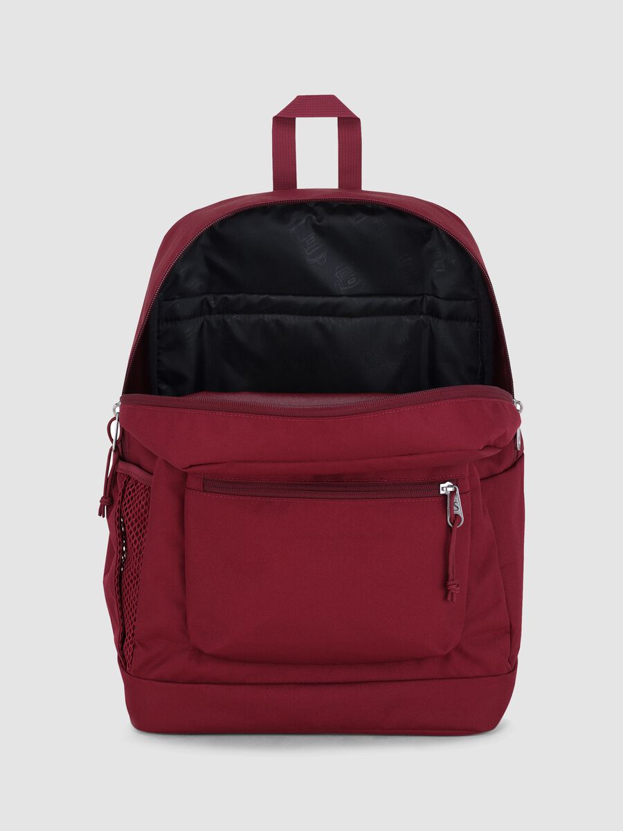 Zaino rosso con tasca frontale_3