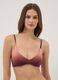 Braunes Bikini-Top aus Stretchmaterial mit Ombr&eacute;-Effekt_0