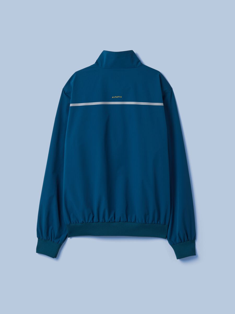 Blauer Windbreaker ALTAVIA SAILING mit Reissverschluss_5