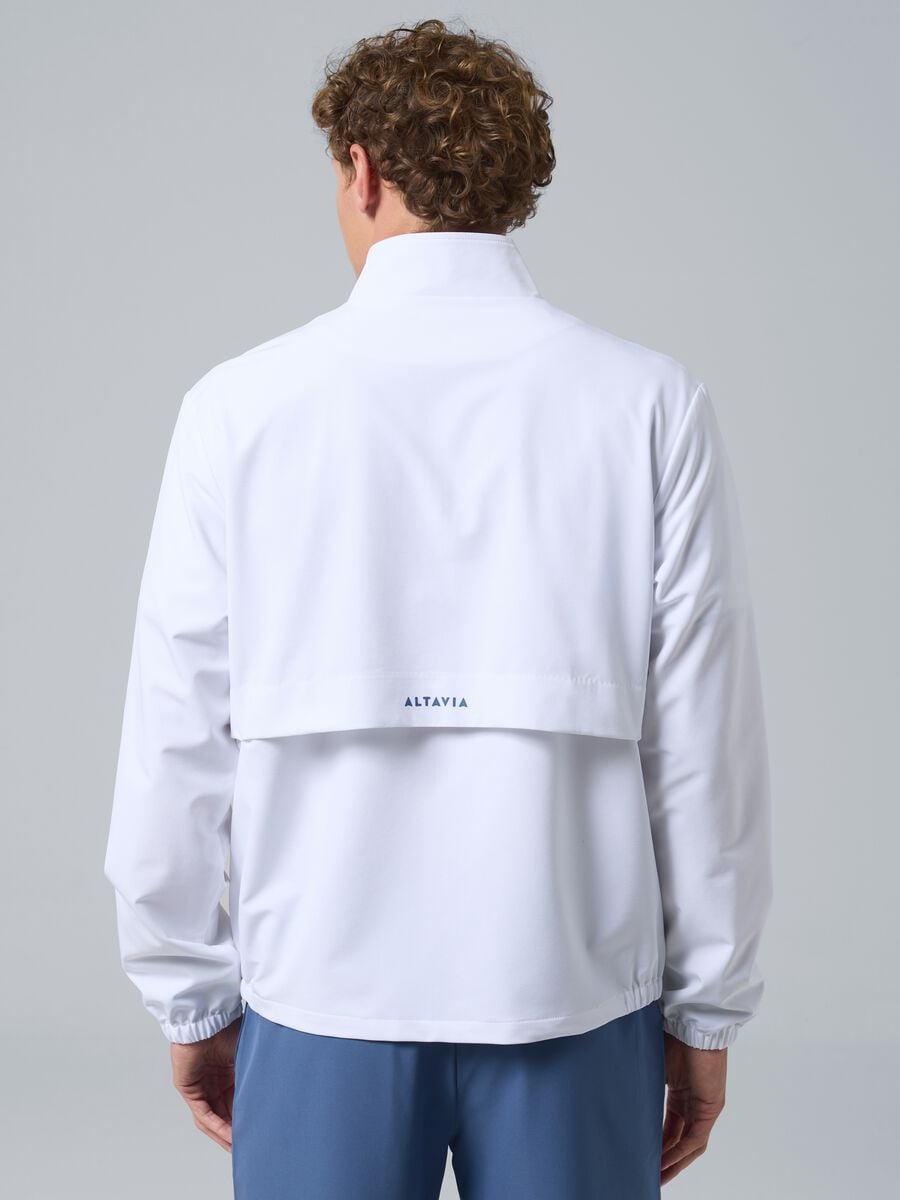 White ALTAVIA COURT sports jacket in stretch fabric_2