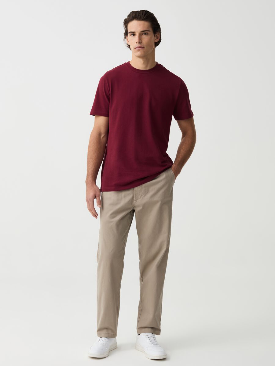 Relaxed-fit chino jogger trousers_0