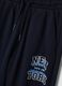 Blaue Jogginghose aus Baumwoll- und Viskosemix_2