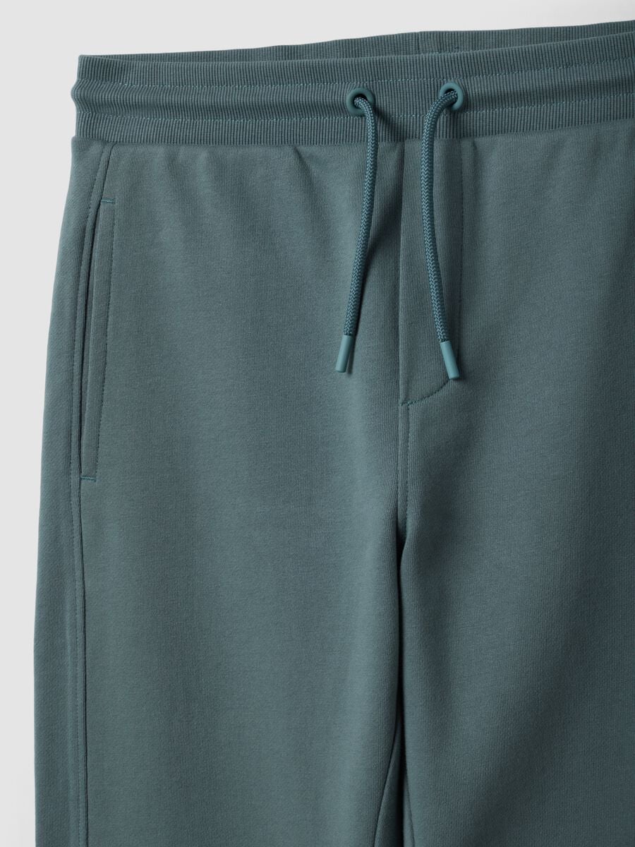 Blaue Jogginghose aus Bio-Baumwolle_2