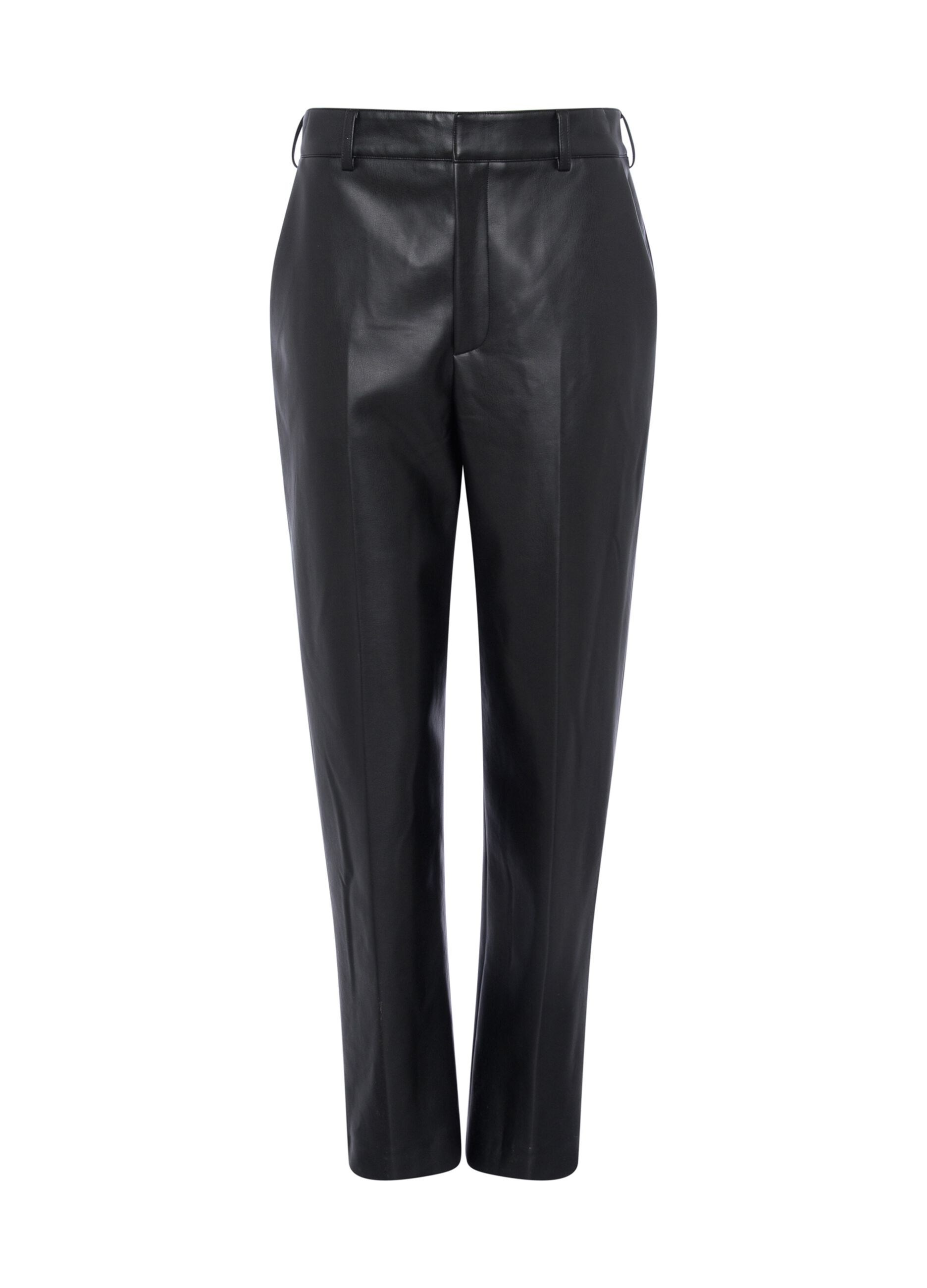 French Connection trousers with glossy effect