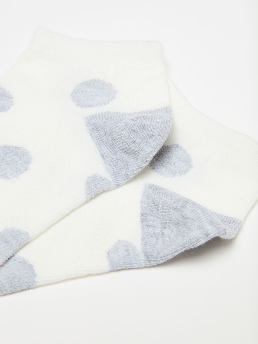 Seven-pair pack shoe liners in organic cotton_2