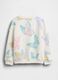 Multicolour cotton blend sweatshirt for baby girls with butterfly regular fit_1