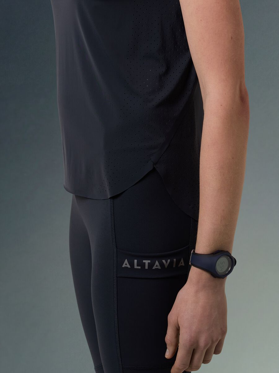 Technical T-shirt with side inserts ALTAVIA WITH DEBORAH COMPAGNONI_3